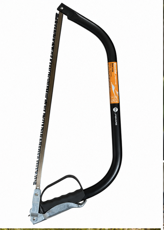 Fiskars Bügelsäge Gr. L Ø60cm Säge Fingerschutz Sägeblatt